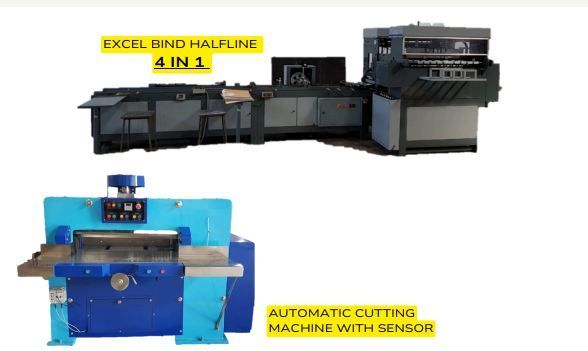 Fully Automatic Notebook Making Machine