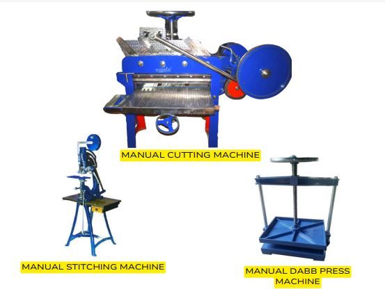 Manual Notebook Making Machine