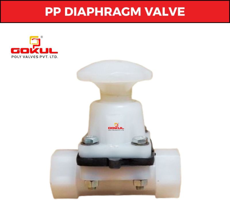 Polypropylene Diaphragm Valve