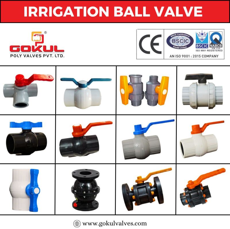 PP Solid Ball Valves
