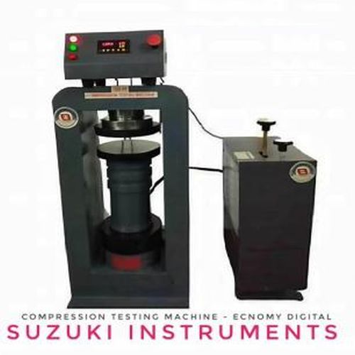 Steel Compression Testing Machine, Color : Blue