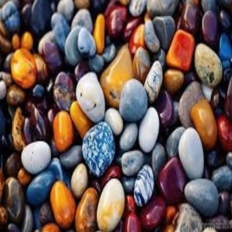 Colored Pebble Stones