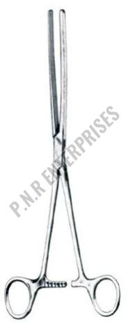 10 Inch Straight  Intestinal Clamp