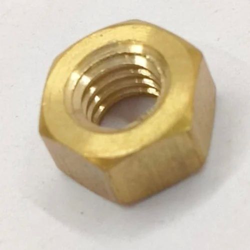 5 Mm Brass Threaded Hexagonal Nut