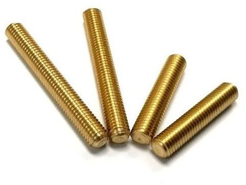 Round Brass Stud