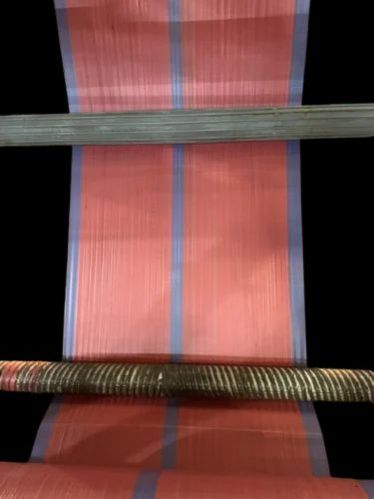 Red 100 GSM PP Woven Fabric Roll