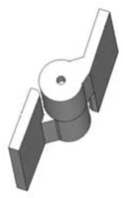 Stainless Steel Half Mortise Left Hand Hinge