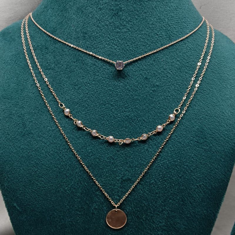 Elegant Multi -Layered Pendant
