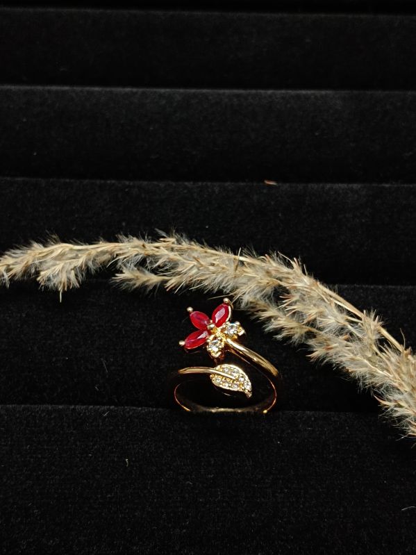 Gold-Tone Adjustable Ring