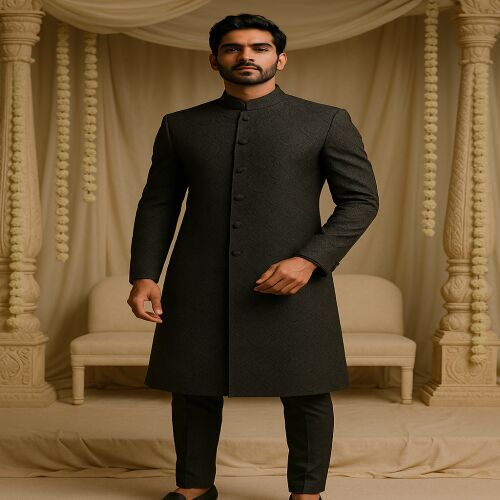 Printed Gold JCQ-1 Polyester Suiting Fabric, Color : Multicoloured