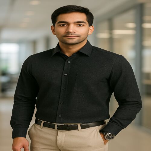 Tube Checks -1 Polyester Shirting Fabric, Color : Multicoloured