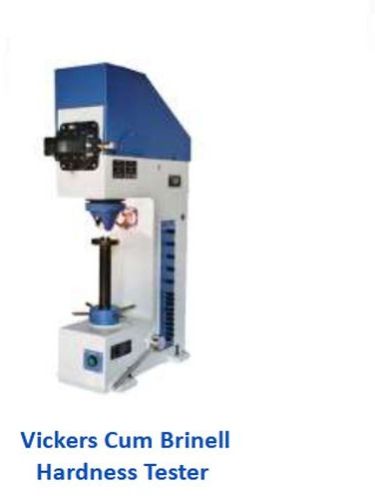 Metal Vickers Cum Brinell Hardness Tester, Color : White & Blue