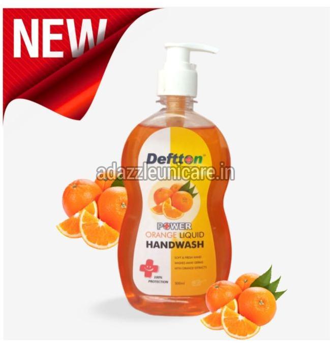 500ml Deftton Orange Hand Wash Liquid