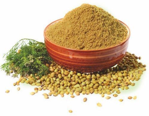 Natural Green Ground Coriander Powder, Packaging Size : 25Kg