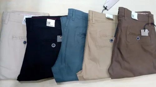 Plain Mens Chinos Trouser Pants