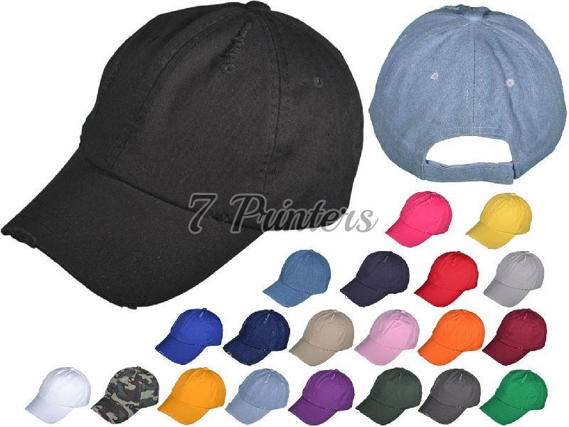 Checked Cotton PLAIN CAPS, Size : Mens Size