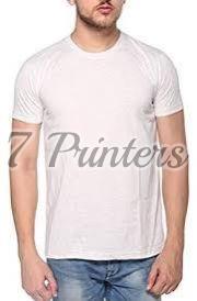 Plain Denim Round Neck Cotton T-Shirts, Size : XL, XXL
