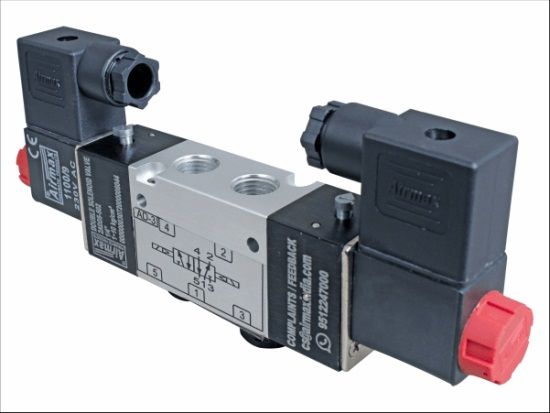 5/2 Way Double Solenoid Valve