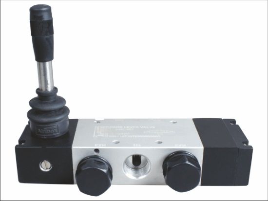 5/3 Way Hand Lever Valve Center Spring