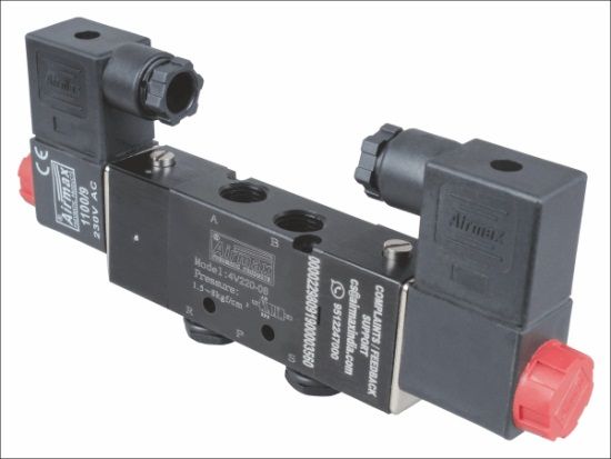 Amv Series 5/2 Way Double Solenoid Valve