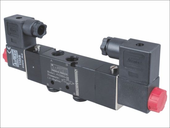 Amv Series 5/3 Way Double Solenoid Valve 3 Position
