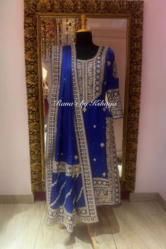 Luxurious Wedding Suit With Exquisite Marodi Handwork