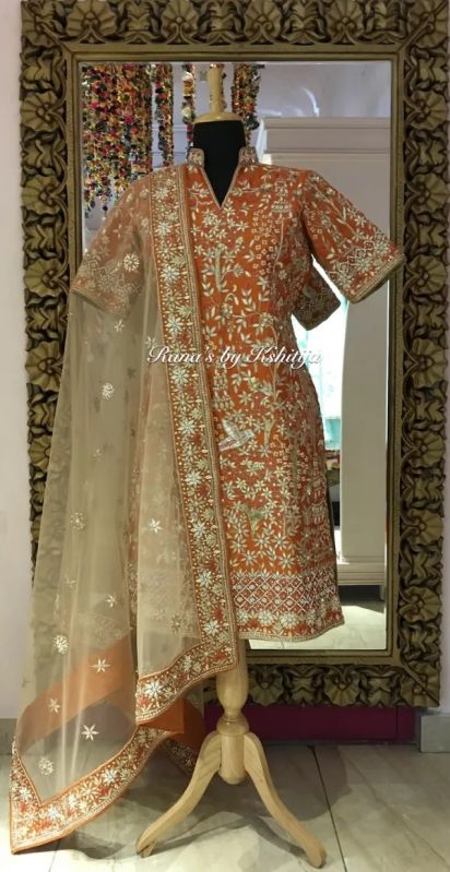 Rich Embroidered Handmade Salwar Suit