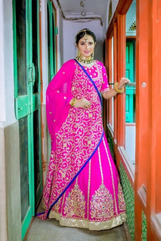 The Rajasthani Bride Wedding Lehenga