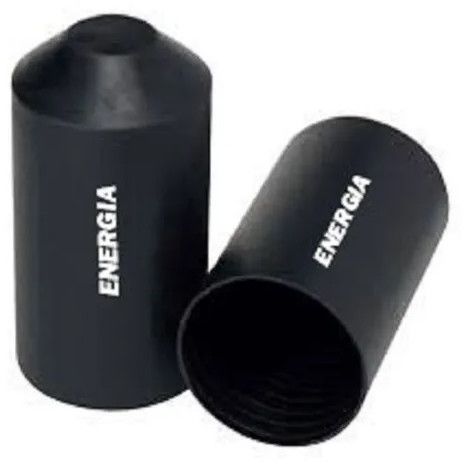 MS Heat Shrink End CAPS, Color : Black for Industrial