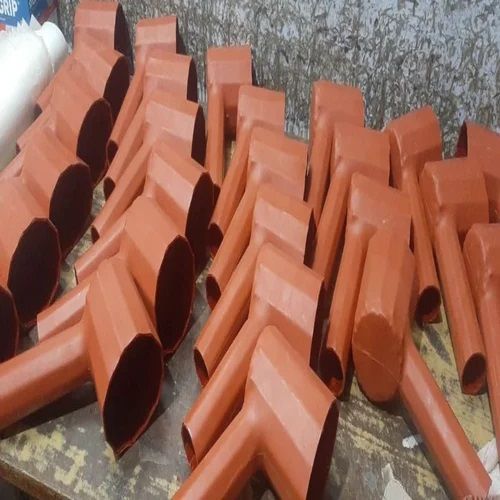 Rubber Heat Shrinkable Right Angle Bushing Boot, Color : Red 300 Mm