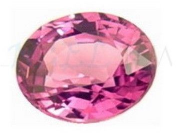 Oval Pink Sapphire Gemstone