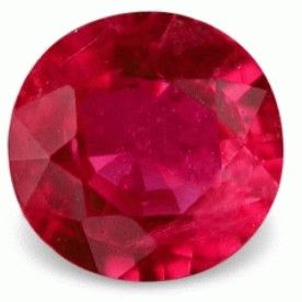 Round Shape Ruby Gemstone, Hardness : 9