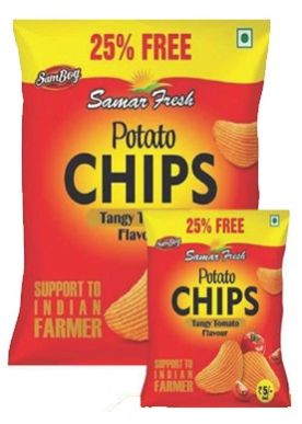 Potato Chips Tomato Flavour