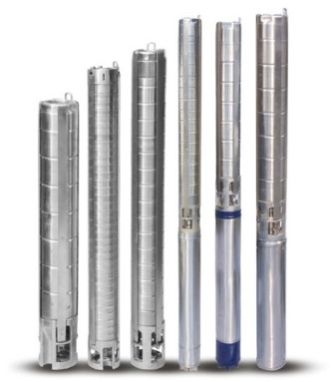 Stainless Steel V4 Borwell Submersible Pumps (Oil Filled) 100MM