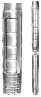 V12 Stainless Steel Borewell Submersible Pump Set (Water Filled)