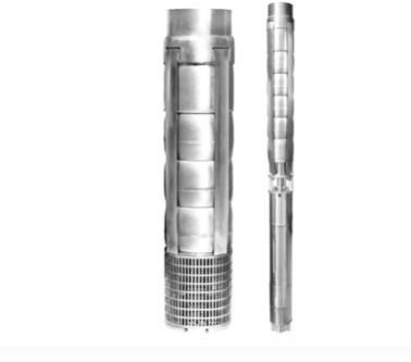 V9 Stainless Steel Borewell Submersible Pump Set (Water Filled)