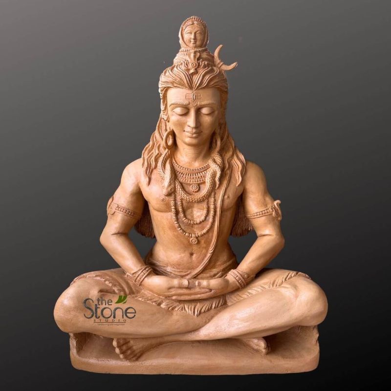 3 Feet Stone Shiva Statue