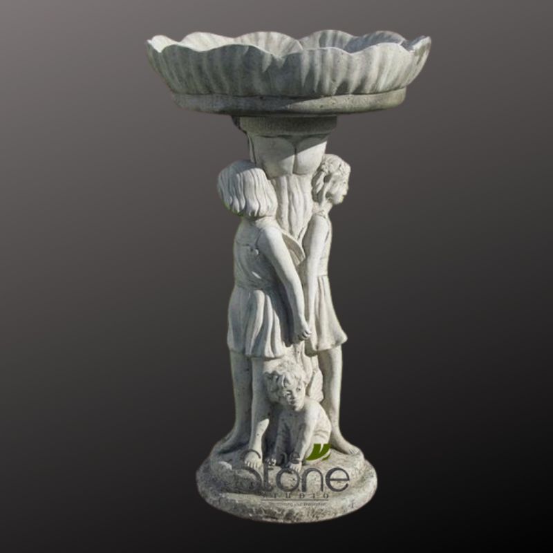 Fibre Angel Bird Bath