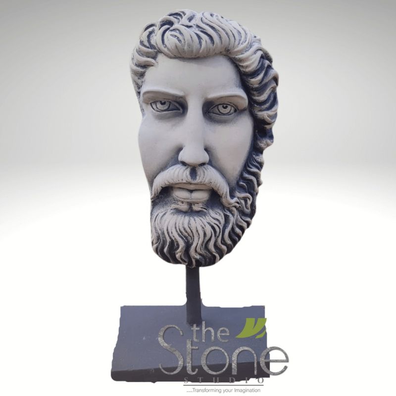Bearded Man Sculpture 2ft