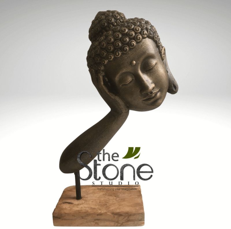 Buddha Head Decor 2.5′