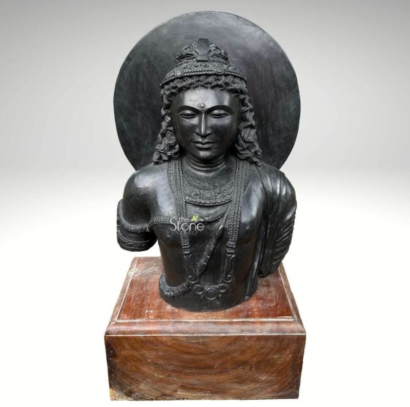 Bust OF a Bodhisattva Buddha Statue 2ft