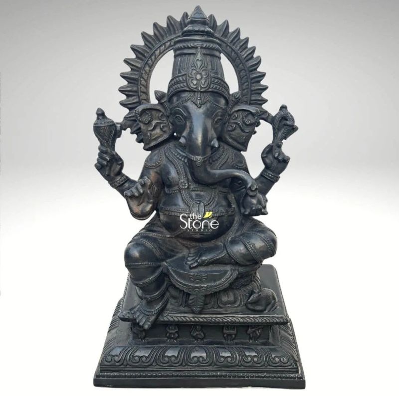 Chaturbhuja Ganesha Statue 21″