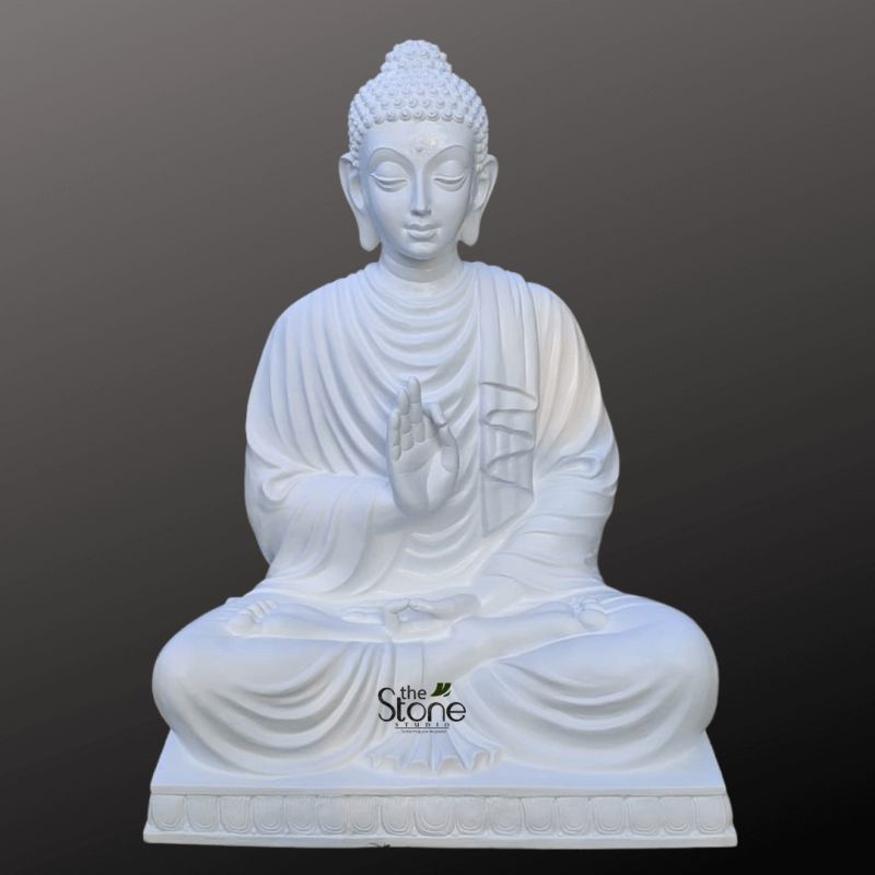 Fiber Buddha Statue 4 Feet