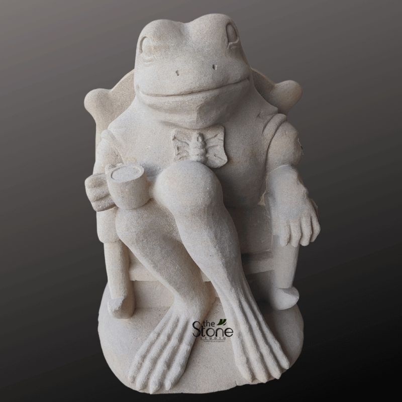 3ft Frog Garden Decor Statue