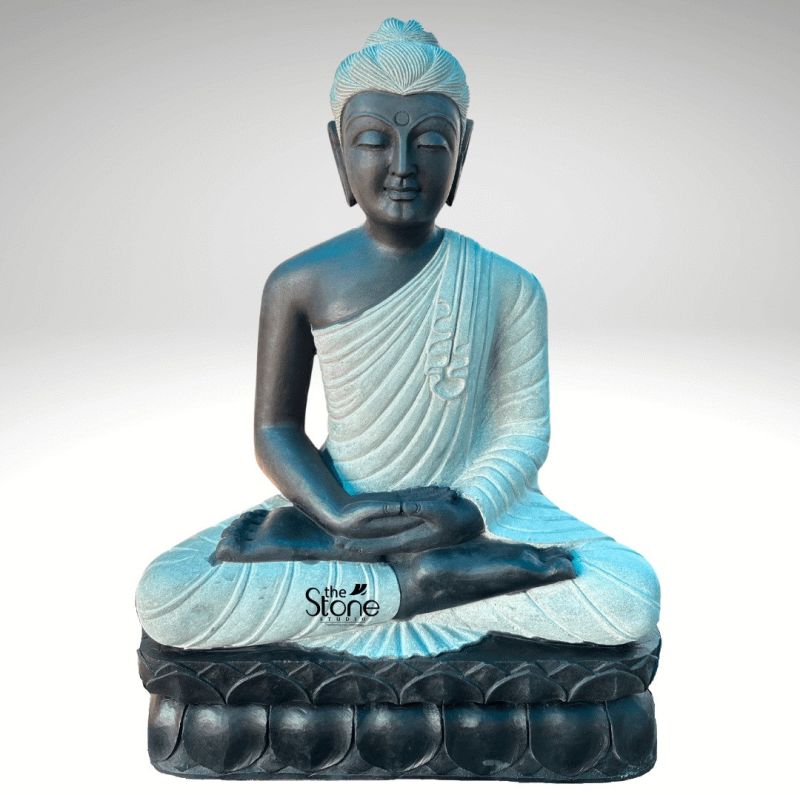 Granite Buddha Garden Statue 3ft