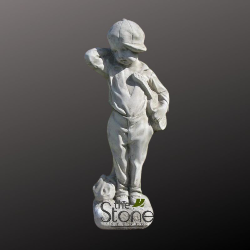 Guitar Boy Garden Statue