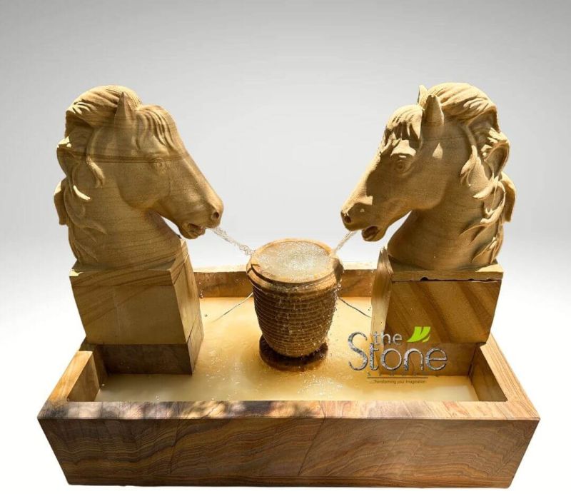 Horse Head Fountain 2.5ft