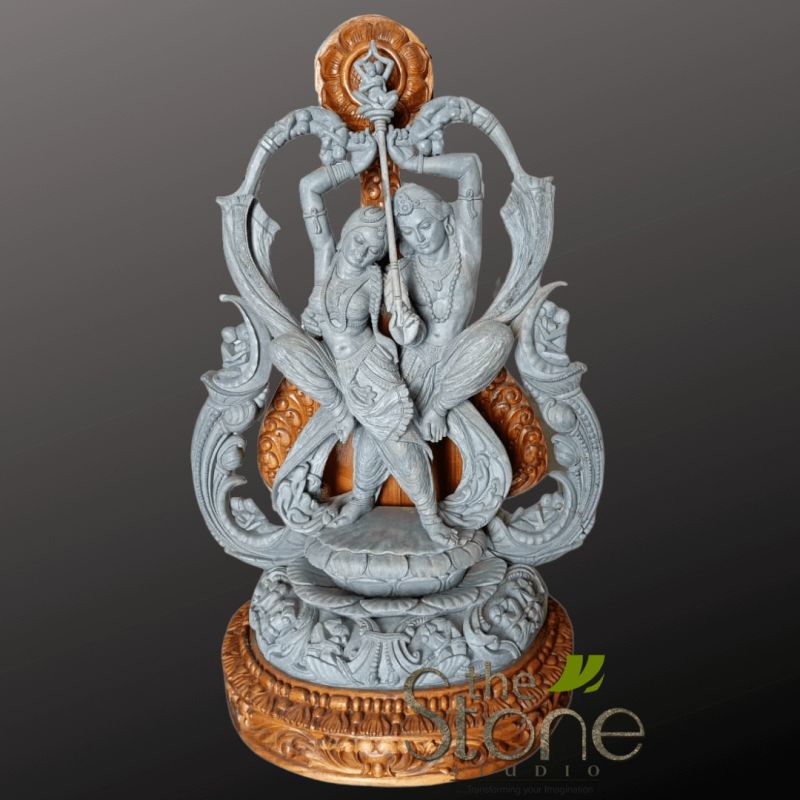 3ft Kamadeva Rati Stone Statue