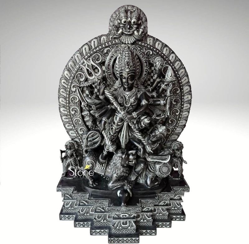 Mahishasura Mardini Goddess Durga Idol 3ft