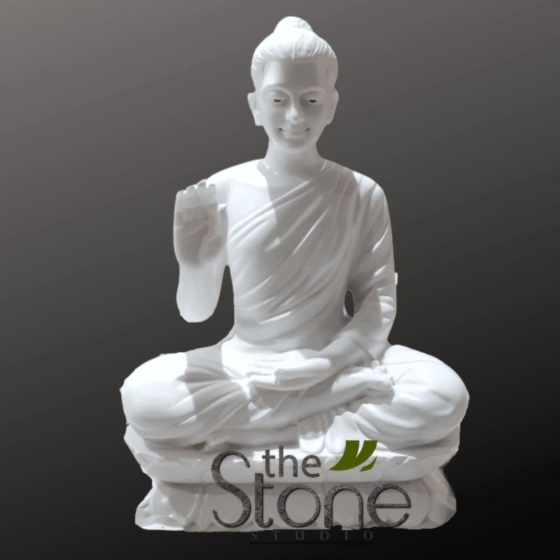 Marble Buddha 2ft